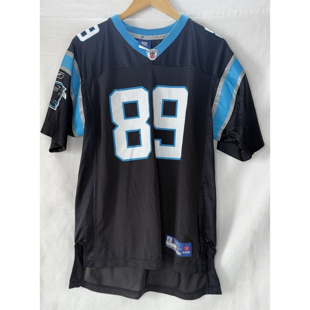 Reebok Carolina Panthers Steve Smith Sr 89 NFL Equipment Jersey Men's Size XL